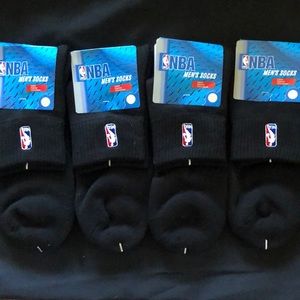 NBA men’s crew socks (NWT)